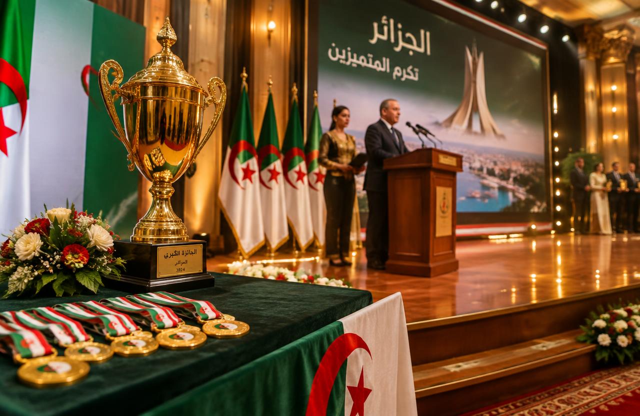 حفل تكريم الكفاءات الجزائرية المتميزة على الصعيد الدولي